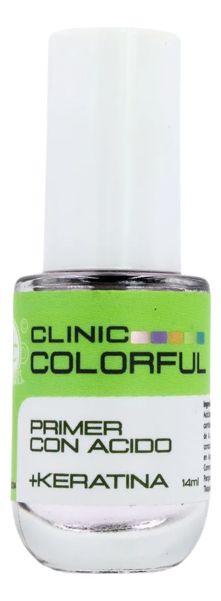 MC colorful clinic primer con acido + keratina  14 ml