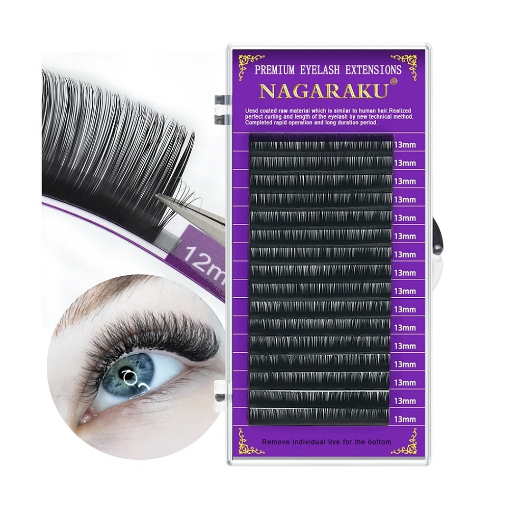 Extención de Pestañas 13mm/0.05D