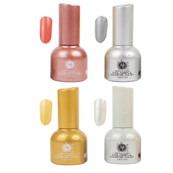 COLORFUL Collection GEL “C” Sun Light 4pz de 12ml c/u