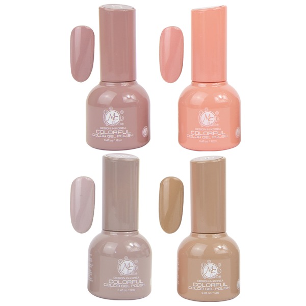 COLORFUL Collection GEL “I” Ocean Blue 4pz de 12ml c/u